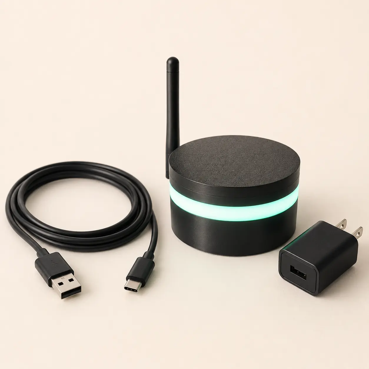 WiSpyAlert sensor device — what ships in the box